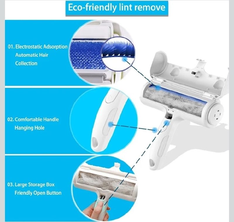 ACE2ACE Pet Hair Roller